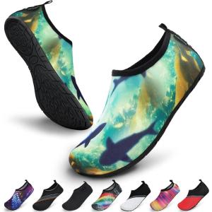 SAGUARO Chaussures pour Sport Aquatique – Mixte Adulte(Vert Mousse)