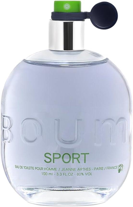 image:imageJEANNE ARTHES Parfum Homme Boum Sport Eau de toilette Flacon Vaporisateur 100 ml Fabriqu en France GrasseCdre Fve tonka