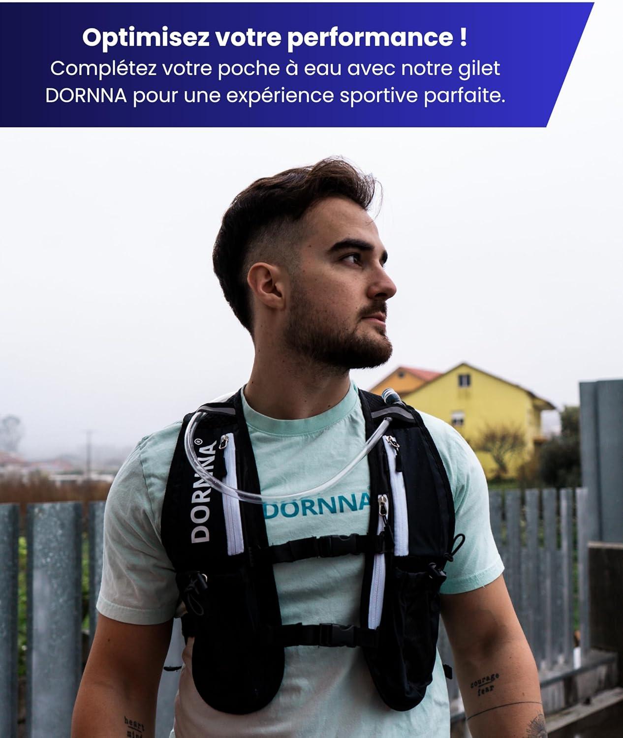 image:imagePoche Eau sans BPA Poche Hydratation de Sport Rsistant Sacs Dhydratation Portable pour la Randonne Cyclisme Camping3L