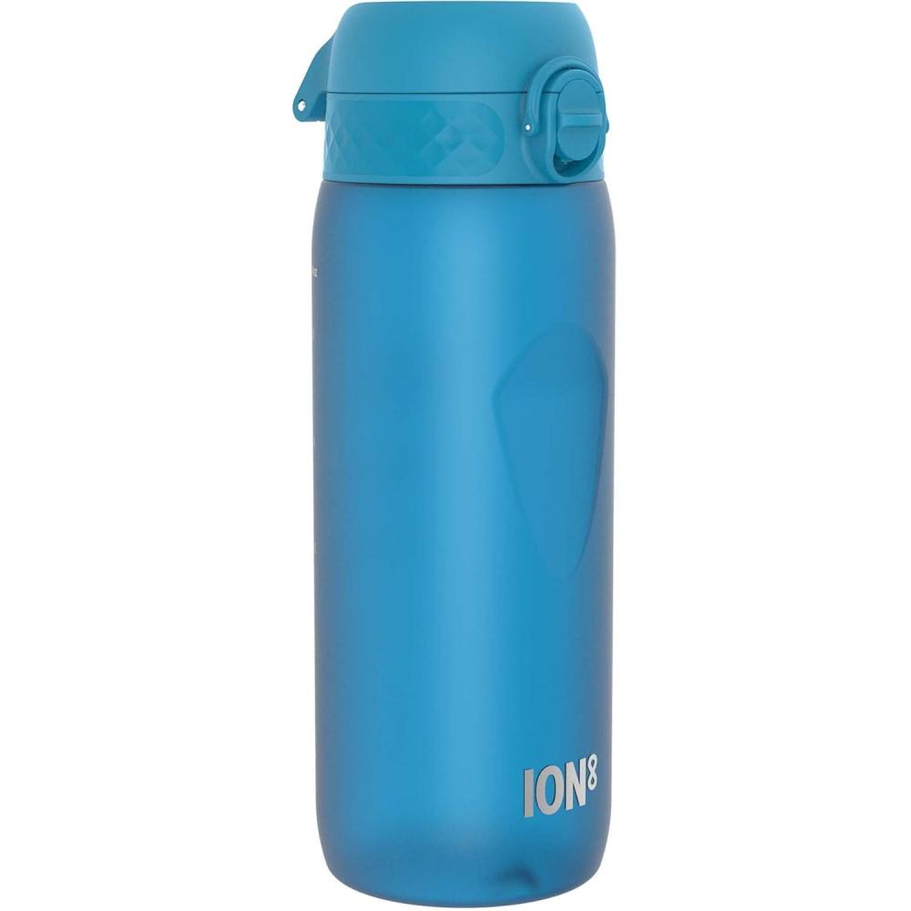 image:imageION8 Gourde 750 ml AntiFuite Sports Facile Ouvrir Verrouillage Scuris Lavable en Lavevaisselle Poigne de Transport Couvercle Rabattable Sans BPA Poigne ProfileBleu