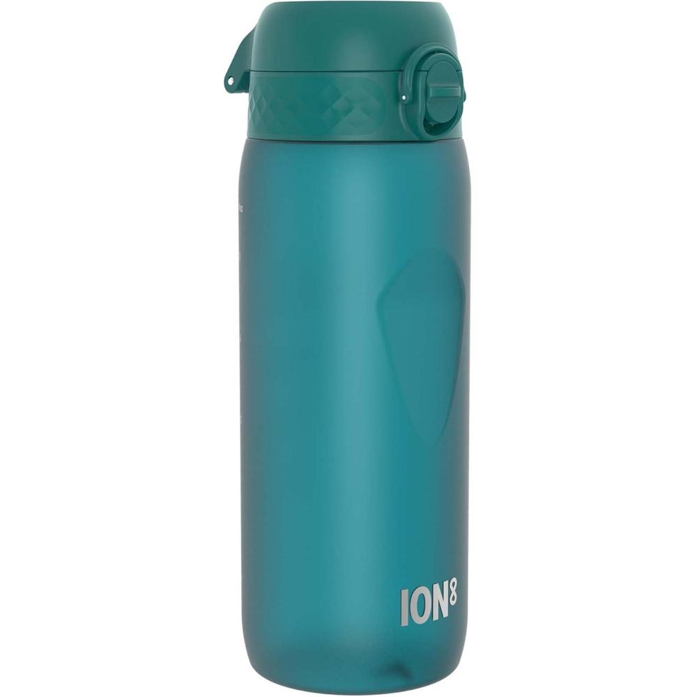 image:imageION8 Gourde 750 ml AntiFuite Sports Facile Ouvrir Verrouillage Scuris Lavable en Lavevaisselle Poigne de Transport Couvercle Rabattable Sans BPA Poigne ProfileAqua