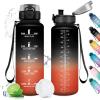 50oz-1500ml | Noir + Rouge