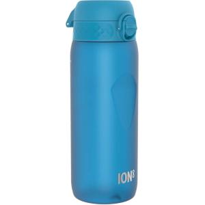 ION8 Gourde, 750 ml, Anti-Fuite, Sports, Facile à Ouvrir, Verrouillage Sécurisé, Lavable en Lave-vaisselle, Poignée de Transport, Couvercle Rabattable, Sans BPA, Poignée Profilée(Bleu)