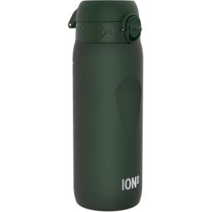 ION8 Gourde, 750 ml, Anti-Fuite, Sports, Facile à Ouvrir, Verrouillage Sécurisé, Lavable en Lave-vaisselle, Poignée de Transport, Couvercle Rabattable, Sans BPA, Poignée Profilée(Vert Foncé)