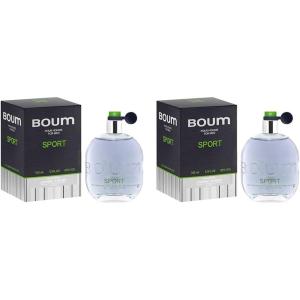 JEANNE ARTHES – Parfum Homme Boum Sport – Eau de toilette – Flacon Vaporisateur 100 ml – Fabriqué en France à Grasse(Cèdre  Fève tonka  Mousse)