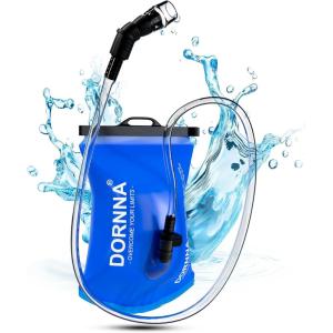 Poche à Eau sans BPA, Poche Hydratation de Sport Résistant, Sacs D&rsquo;hydratation Portable pour la Randonnée, Cyclisme, Camping.(1L)