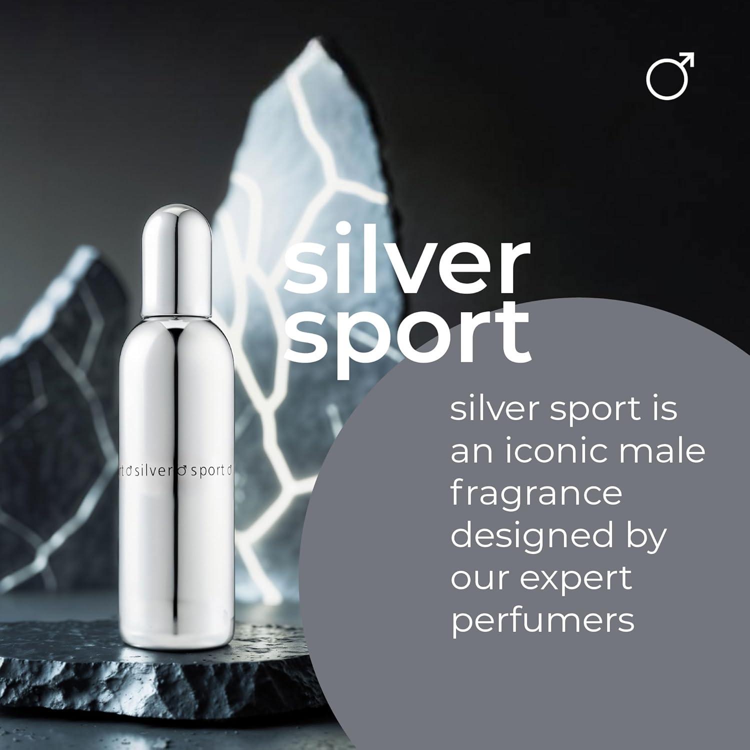 image:imageCOLOUR ME Silver Sport Parfum pour homme Eau de parfum pour homme 100 ml Parfum de luxe100 ML