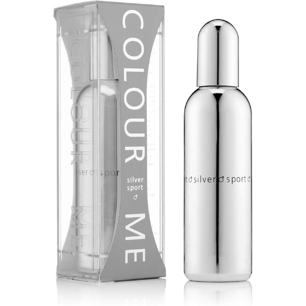image:imageCOLOUR ME Silver Sport Parfum pour homme Eau de parfum pour homme 100 ml Parfum de luxe100 ML