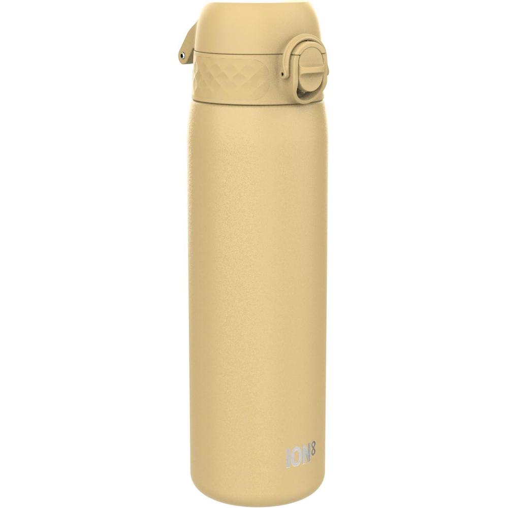image:imageION8 Gourde Inox Lger 600ml Non Isol AntiFuite Facile Ouvrir Verrouillage Scuris Lavable au LaveVaisselle Poigne de Transport Durable Acier Inoxydable BleuDsert