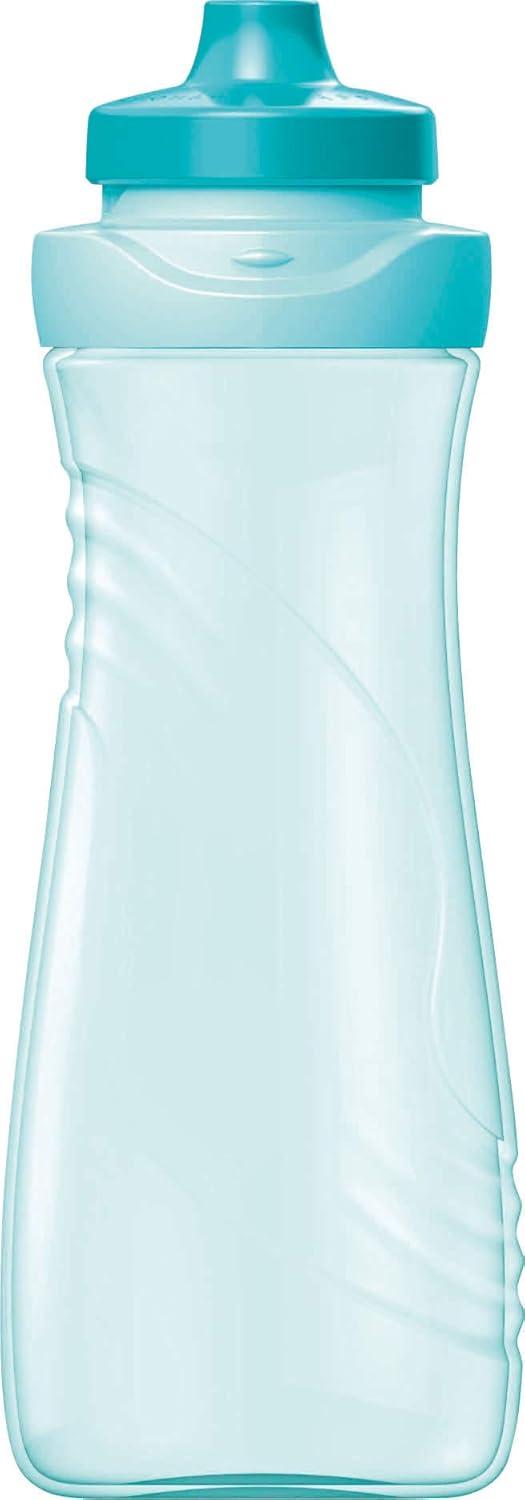 image:imageMaped Picnik Origins Gourde pour Enfants avec Capuchon de Protection Systme AntiGouttes et Etanche en Plastique Sans BPA Rose 430mlTurquoise