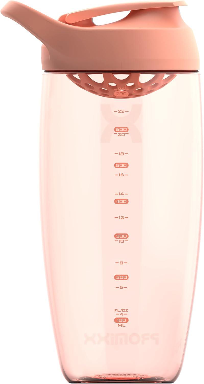 image:imagePromixx PURSUIT bouteille shaker de protines de qualit suprieure pour shakes complmentaires facile nettoyer et durable 950 ml Bleu NuitCorail