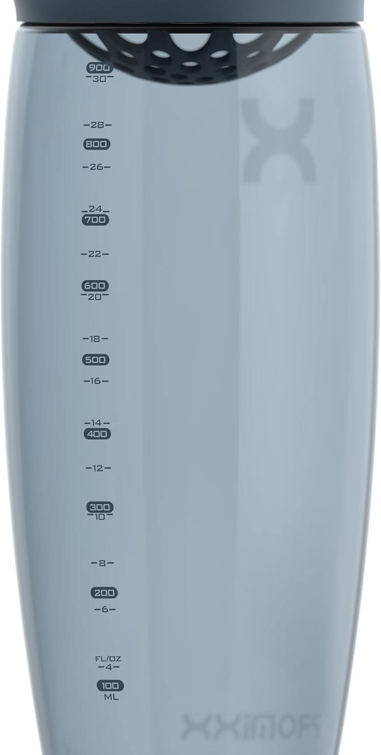 image:imagePromixx PURSUIT bouteille shaker de protines de qualit suprieure pour shakes complmentaires facile nettoyer et durable 950 ml Bleu NuitCorail