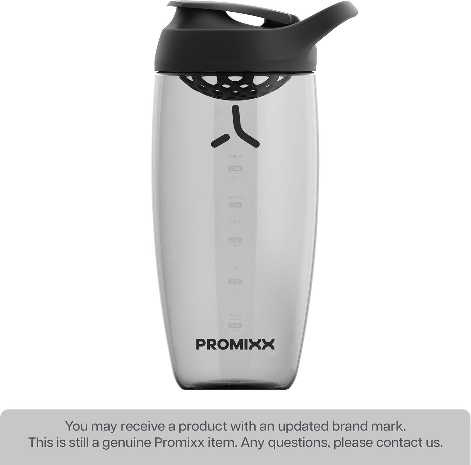 image:imagePromixx PURSUIT bouteille shaker de protines de qualit suprieure pour shakes complmentaires facile nettoyer et durable 950 ml Bleu NuitNoir
