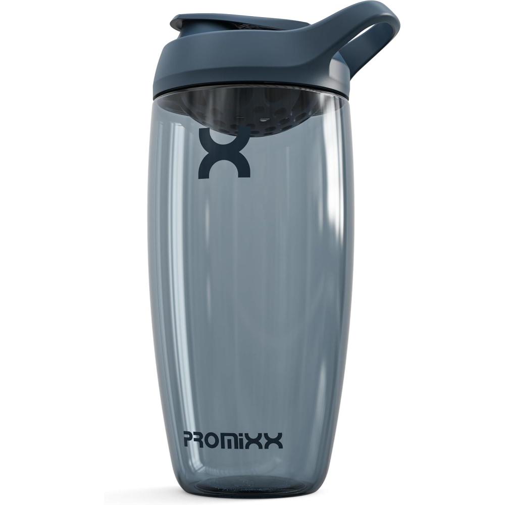 image:imagePromixx PURSUIT bouteille shaker de protines de qualit suprieure pour shakes complmentaires facile nettoyer et durable 950 ml Bleu NuitBleu Nuit