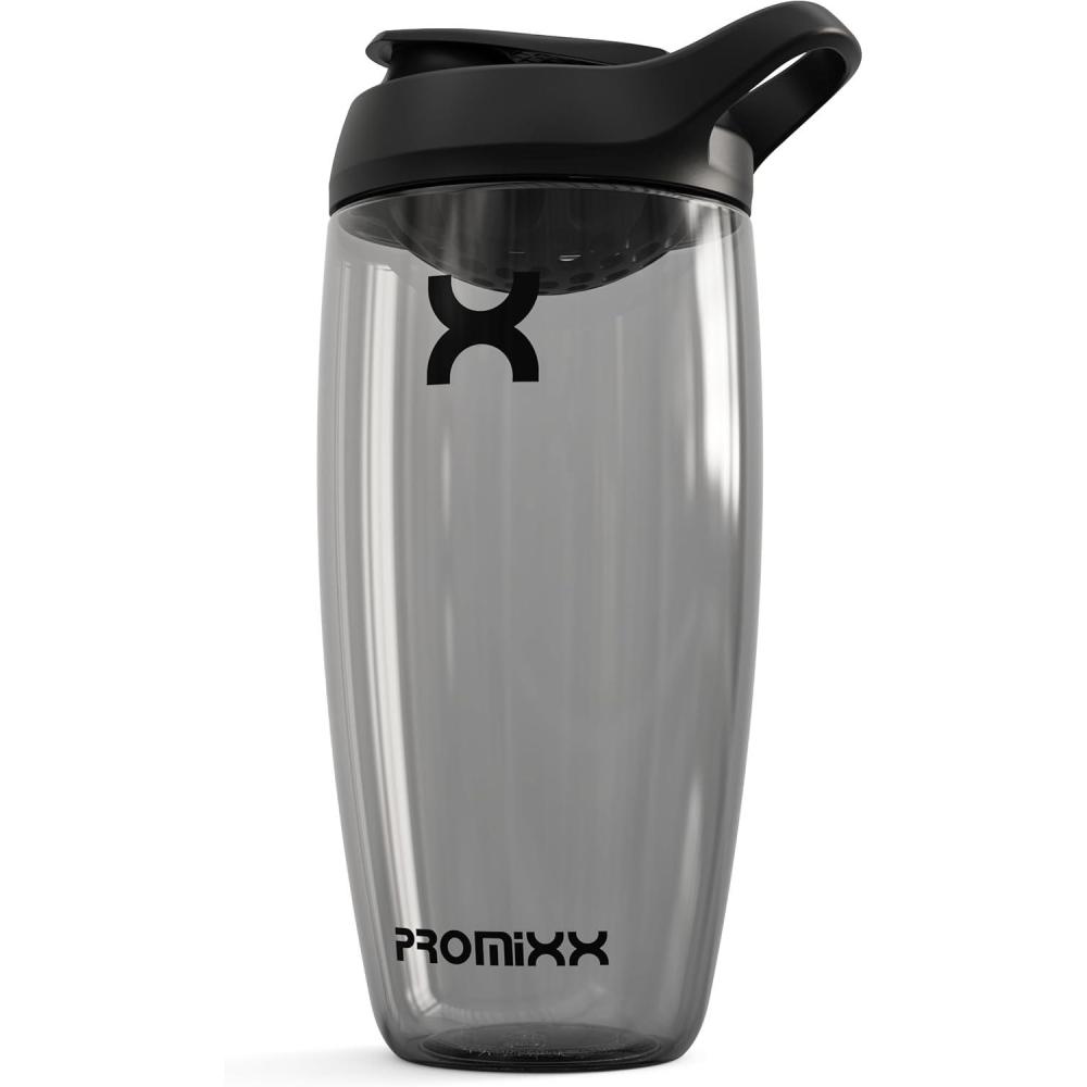 image:imagePromixx PURSUIT bouteille shaker de protines de qualit suprieure pour shakes complmentaires  facile  nettoyer et durable 950 ml Bleu NuitNoir