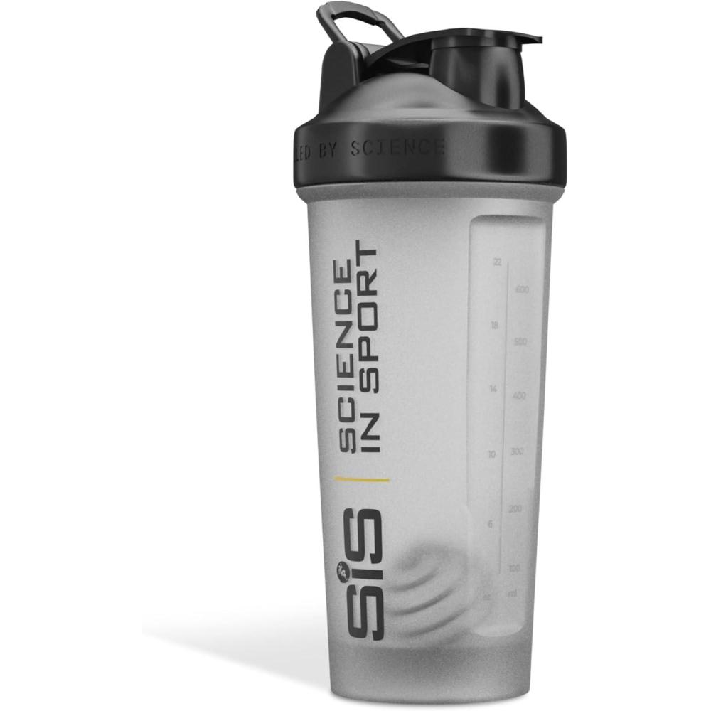 image:imageScience in Sport Bouteille de Boisson Jaune 800ml Avec Systme de Mlange Facile Unique Bouteille dEau pour Vlo Fitness Randonne et Travail Lavable au LaveVaisselleNoir Shaker