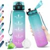 32oz-1000ml | Vert + Rose Clair