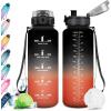 50oz-1500ml | Noir + Rouge