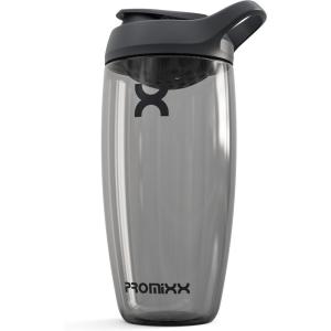 Promixx PURSUIT bouteille shaker de protéines de qualité supérieure pour shakes complémentaires – facile à nettoyer et durable, 950 ml, Bleu Nuit(Gris Graphite)