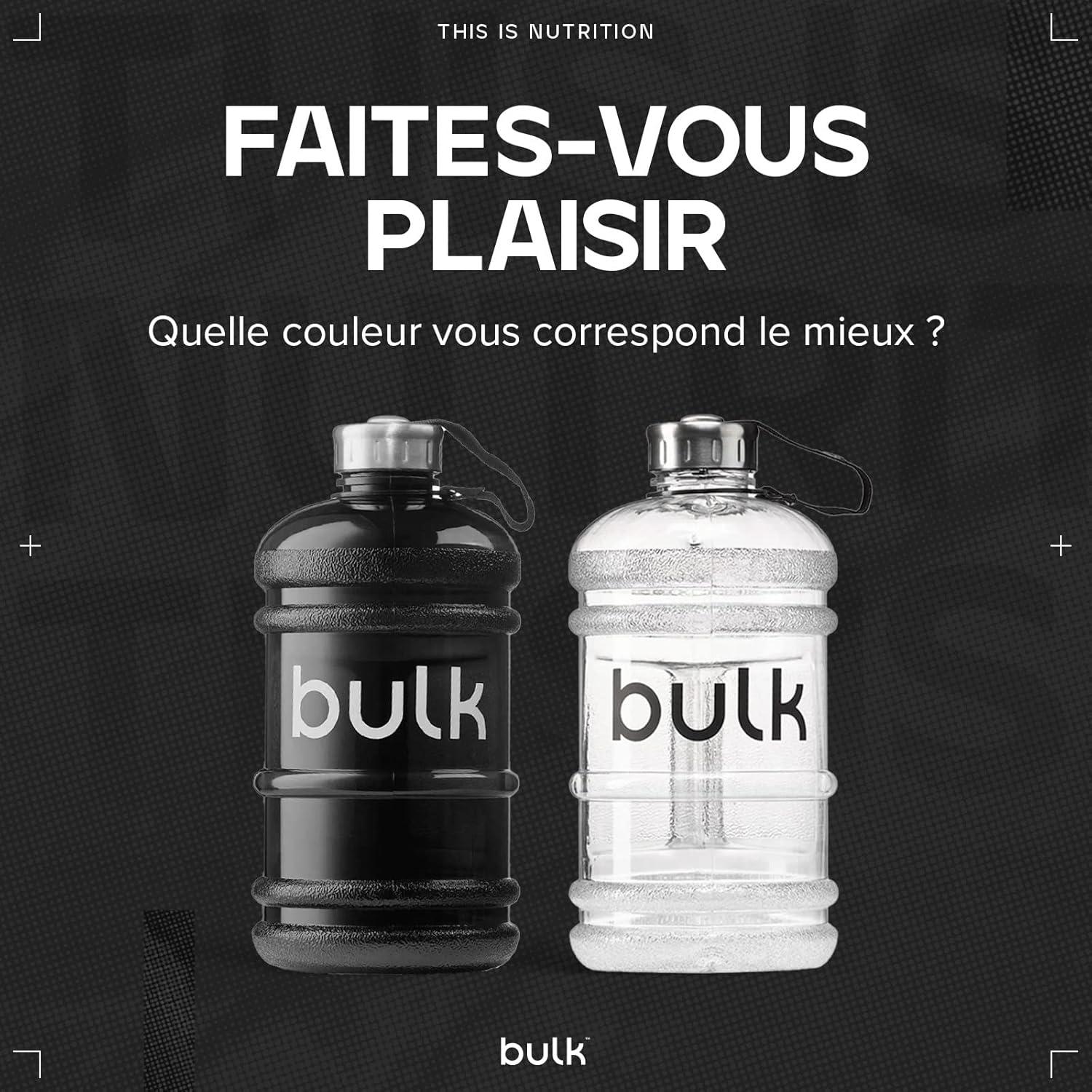 image:imageBulk Gourde Deau Gourde de Sport Clair 22 LitresClair