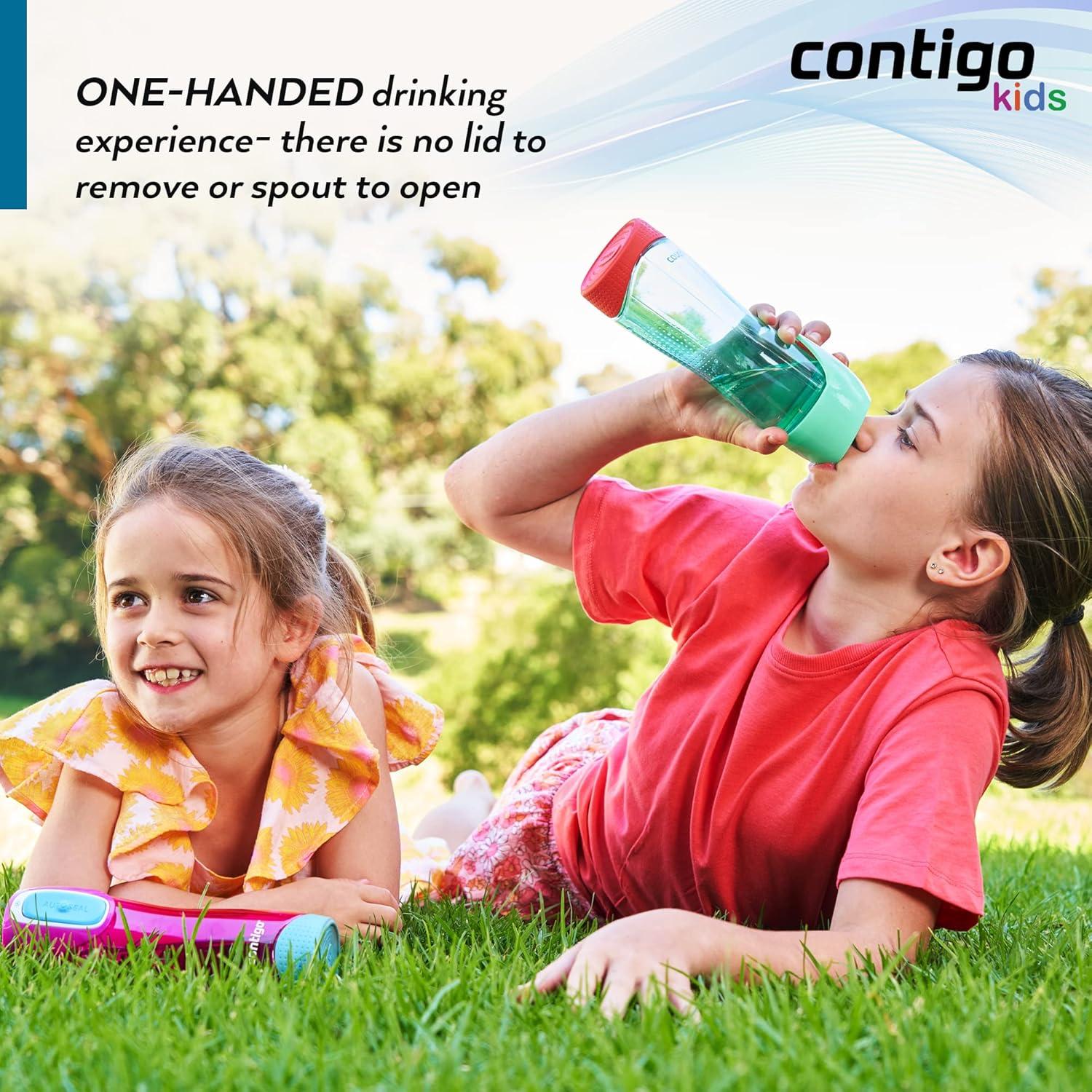 image:imageContigo Bouteille dEau Swish Autoseal 500ml Bouteille dEau Grande Gourde sans BPA Gourde de Sport Antifuite pour le Cyclisme et la RandonneBleu de Ciel