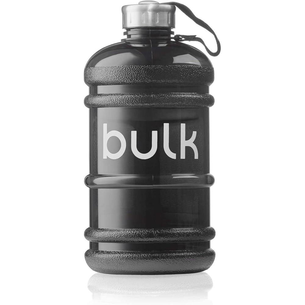 image:imageBulk Gourde Deau Gourde de Sport Clair 22 LitresNoir Metallis