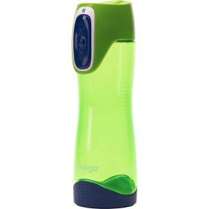Contigo Bouteille d&rsquo;Eau Swish Autoseal, 500ml, Bouteille d&rsquo;Eau, Grande Gourde sans BPA, Gourde de Sport Antifuite, pour le Cyclisme et la Randonnée(Citron)