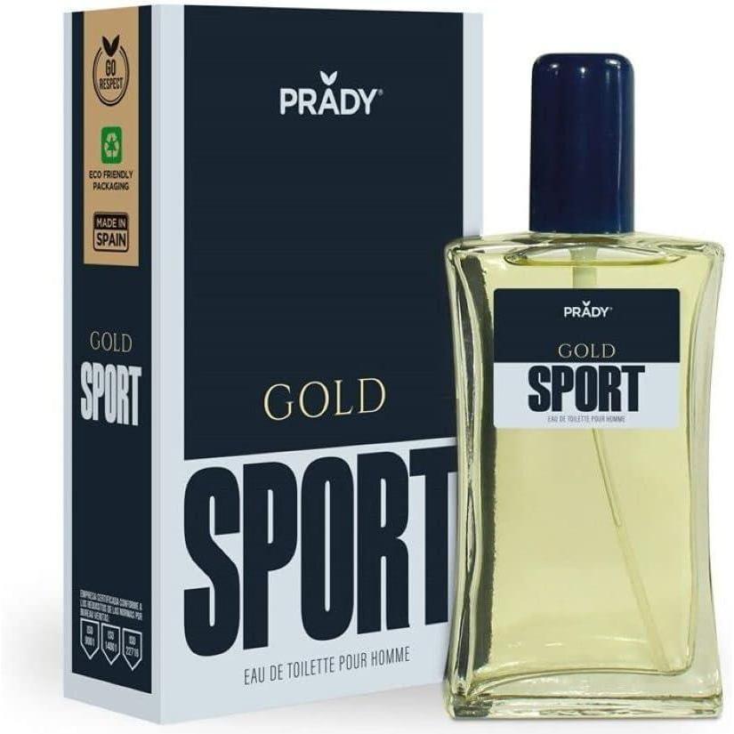 image:imagePRADY Gold Sport pour Homme 100 ml Fracheur et lgance pour chaque journe100 ml Lot de 1