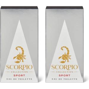 Scorpio – Eau de Toilette – Collection Sport – 75 ml(75 ml (Lot de 2))
