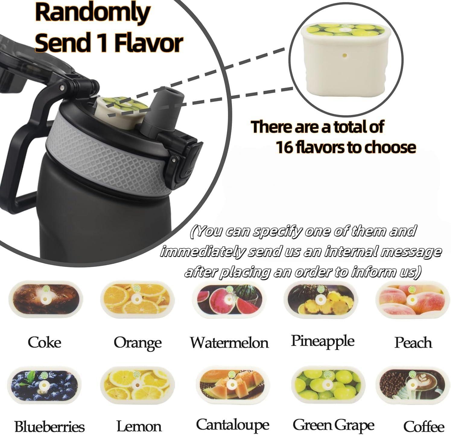image:imageBouteille deau avec 1 capsule de saveur 20 version amliore 700 ml sans BPA pour salle de sport et activits de plein air Color E 1 Random PODColor C 1 Random Pod