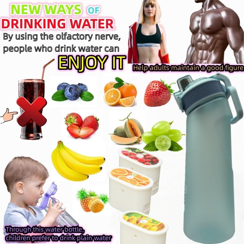 image:imageBouteille deau avec 1 capsule de saveur 20 version amliore 700 ml sans BPA pour salle de sport et activits de plein air Color E 1 Random PODColor L 1 Random Pod