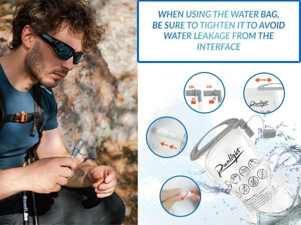 image:imageGilet de course pour homme et femme sangles de poitrine rglables gilet dhydratation avec bouteille deau de 1500 mlPoche eau de 1 5 l