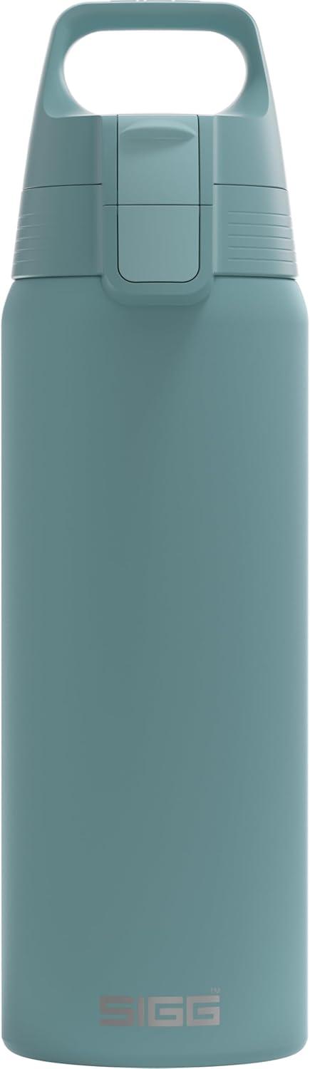 image:imageSigg Gourde Inox Shield ONE Convient Aux Boissons Gazeuses tanche ampamp Lgre Sans BPA Acier Inoxydable 188075L 1L 15LBleu