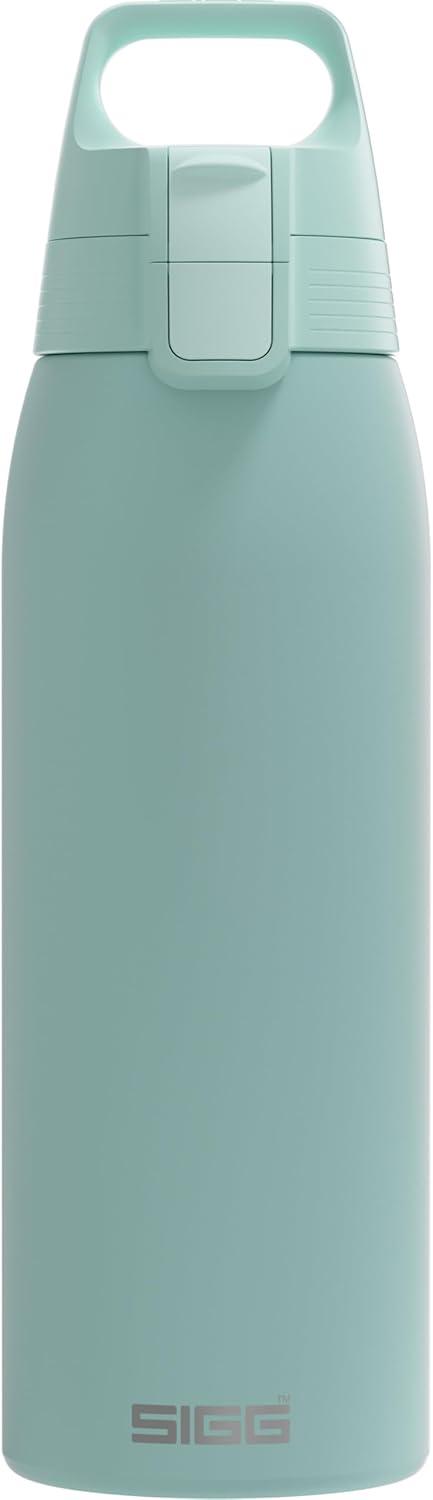 image:imageSigg Gourde Inox Shield ONE Convient Aux Boissons Gazeuses tanche ampamp Lgre Sans BPA Acier Inoxydable 188075L 1L 15LGlacier