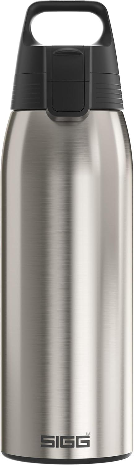 image:imageSigg Gourde Inox Shield ONE Convient Aux Boissons Gazeuses tanche ampamp Lgre Sans BPA Acier Inoxydable 188075L 1L 15LGris