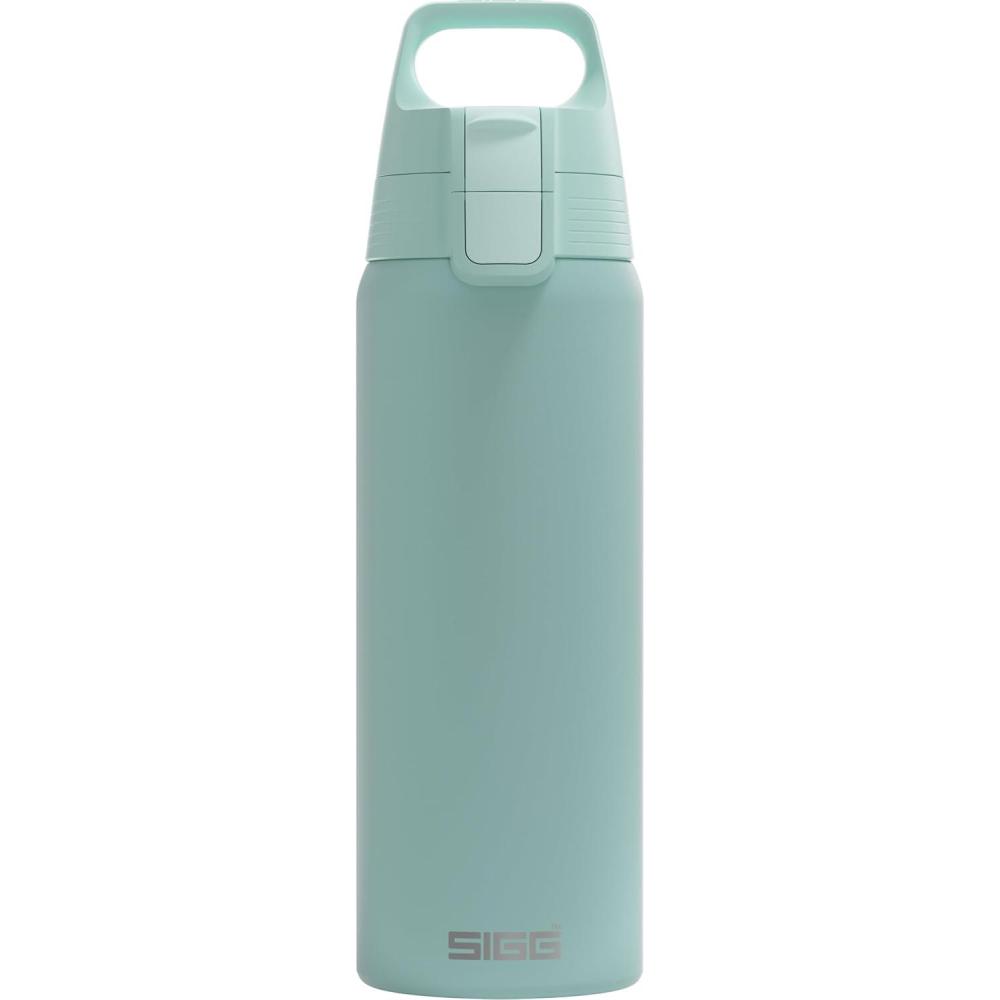 image:imageSigg Gourde Inox Shield ONE Convient Aux Boissons Gazeuses tanche ampamp Lgre Sans BPA Acier Inoxydable 188075L 1L 15LGlacier