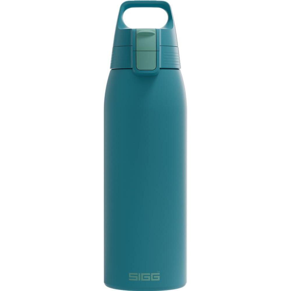 image:imageSigg  Gourde Inox  Shield ONE  Convient Aux Boissons Gazeuses  tanche ampamp Lgre  Sans BPA  Acier Inoxydable 188075L  1L  15LPuya Blue