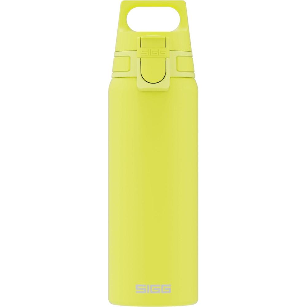 image:imageSigg Gourde Inox Shield ONE Convient Aux Boissons Gazeuses tanche ampamp Lgre Sans BPA Acier Inoxydable 188075L 1L 15LUltra Lemon