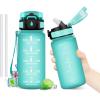 17oz-500ml | Paille | Mat Bleu-vert