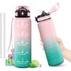 32oz-1000ml | Paille | Rose + Cyan