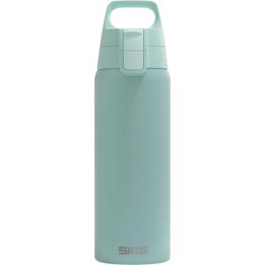 Sigg – Gourde Inox – Shield ONE – Convient Aux Boissons Gazeuses – Étanche & Légère – Sans BPA – Acier Inoxydable 18/8-0,75L / 1L / 1.5L(Glacier)