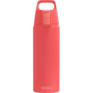 Sigg – Gourde Inox – Shield ONE – Convient Aux Boissons Gazeuses – Étanche & Légère – Sans BPA – Acier Inoxydable 18/8-0,75L / 1L / 1.5L(Rouge Pastèque)
