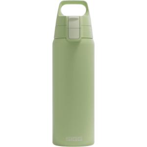 Sigg – Gourde Inox – Shield ONE – Convient Aux Boissons Gazeuses – Étanche & Légère – Sans BPA – Acier Inoxydable 18/8-0,75L / 1L / 1.5L(Vert)