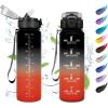 32oz-1000ml | Paille | Bleu + Vert