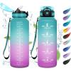 50oz-1500ml | Paille | Vert + Rose Clair
