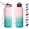 50oz-1500ml | Paille | Rose + Cyan