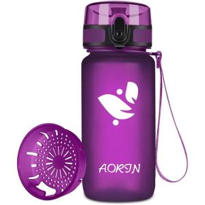 AORIN Gourde Sport – 350ml/500ml/750ml/1L BPA-Free & Anti-Fuite Flip/Appliquer à Bouteille d&rsquo;eau pour Enfant,Adultes,Salle de Sport, Sport de Plein air(Orchidée)