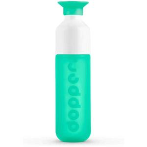 Dopper Original Bouteille d&rsquo;eau 450ml Fuchsia – Bouteille étanche, réutilisable, mince, légère – idéale pour le sport, le fitness, l&rsquo;école, les activités en plein air et le bureau(Hakuna Mintata)