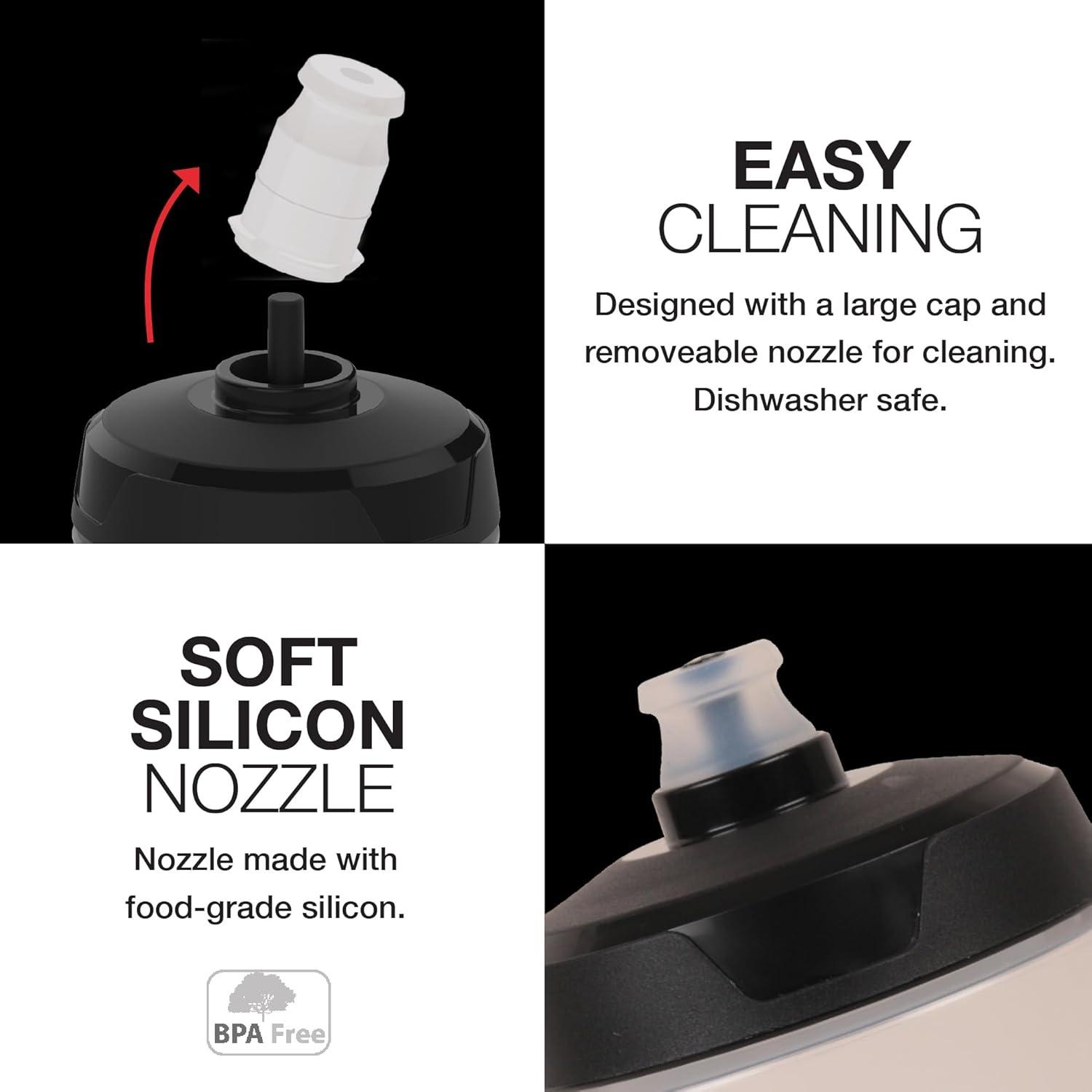 image:imageZefal Sense Soft 65 650 Ml Water Bottle One SizeBlanc