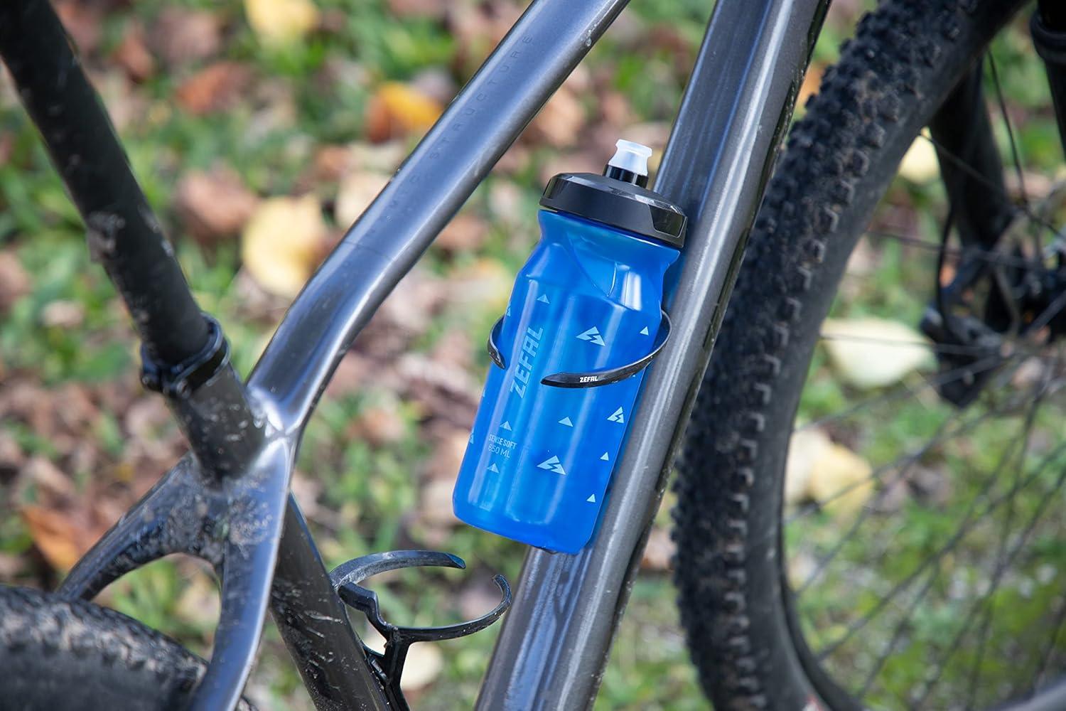 image:imageZefal Sense Soft 65 650 Ml Water Bottle One SizeBleu Translucide